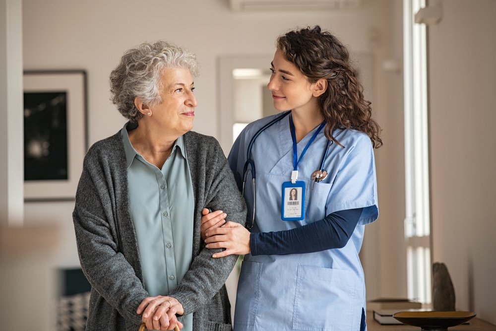 Support with personal care at home